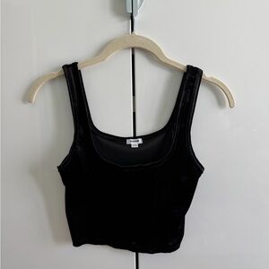 Garage Black Tank Top